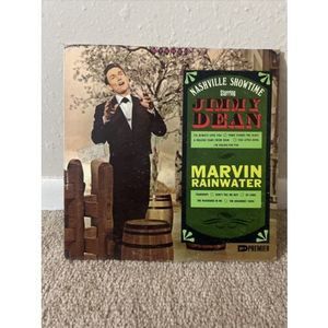 JIMMY DEAN MARVIN RAINWATER NASHVILLE SHOWTIME  VINYL LP VG